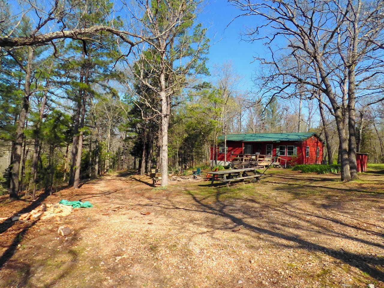 Looking west from Indian House