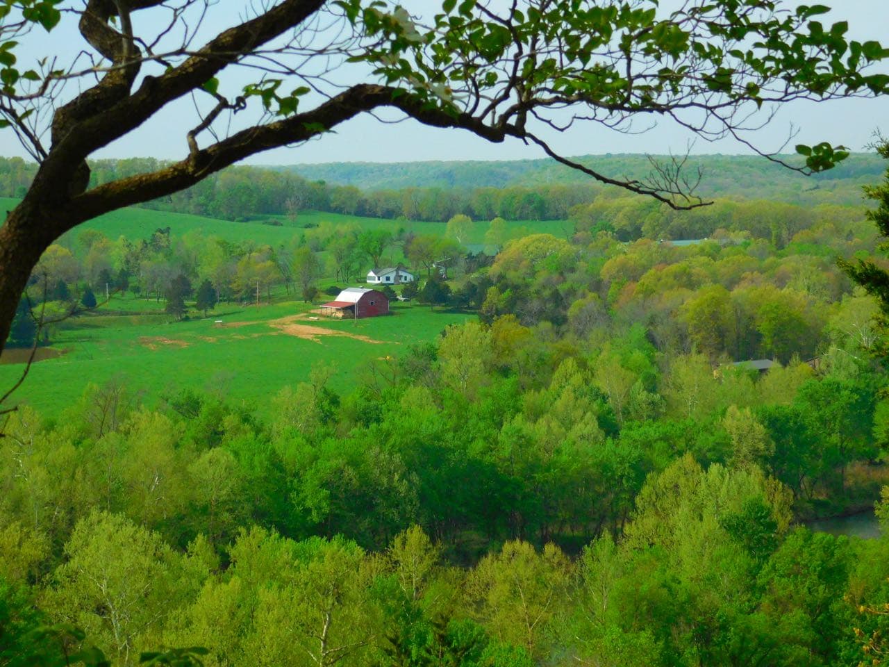 From Indian House Bluff